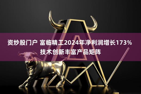 资炒股门户 富临精工2024年净利润增长173% 技术创新丰富产品矩阵